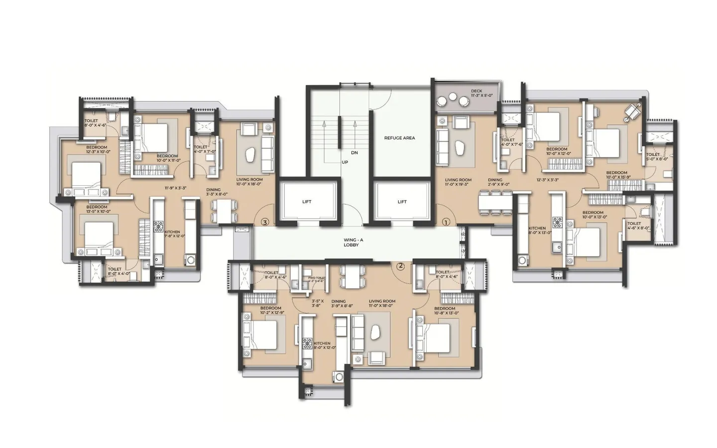 Alder Floor Plan Arkade Nest Mulund West