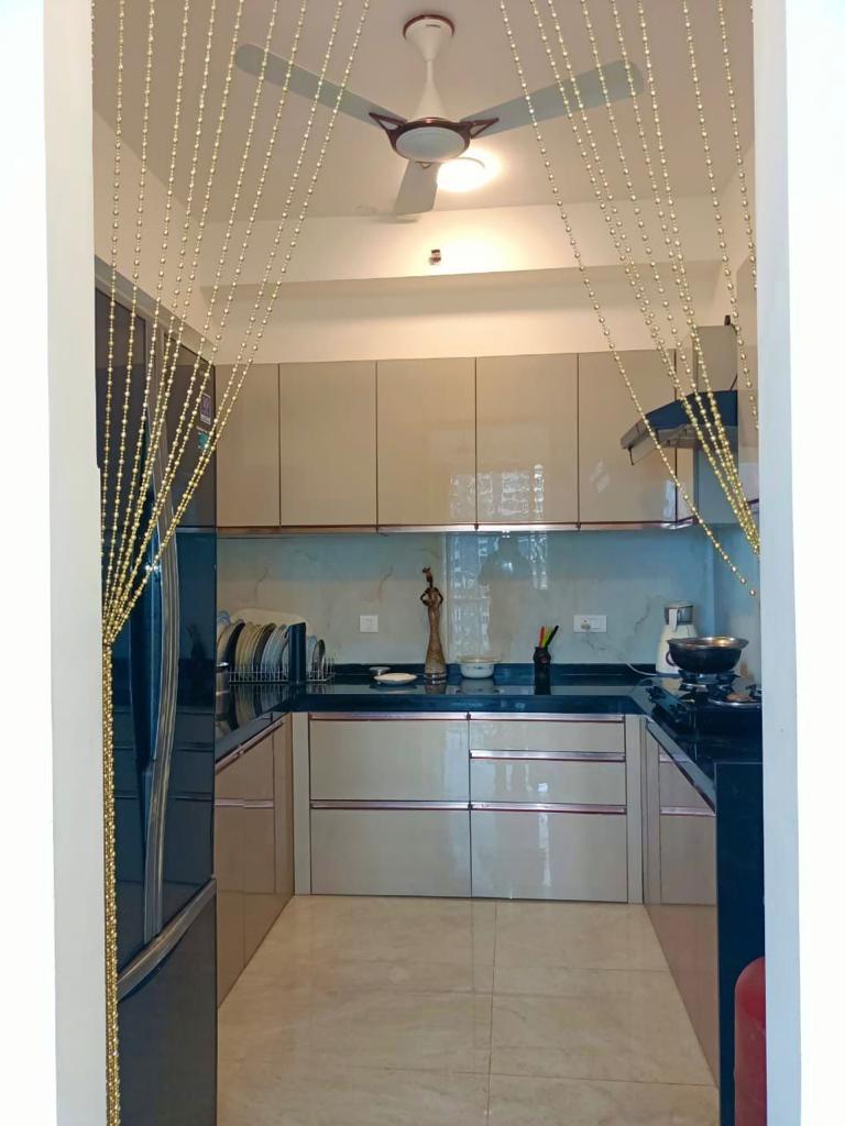 3bhk with Deck Resale Flat- Tata Serein- Kitchen