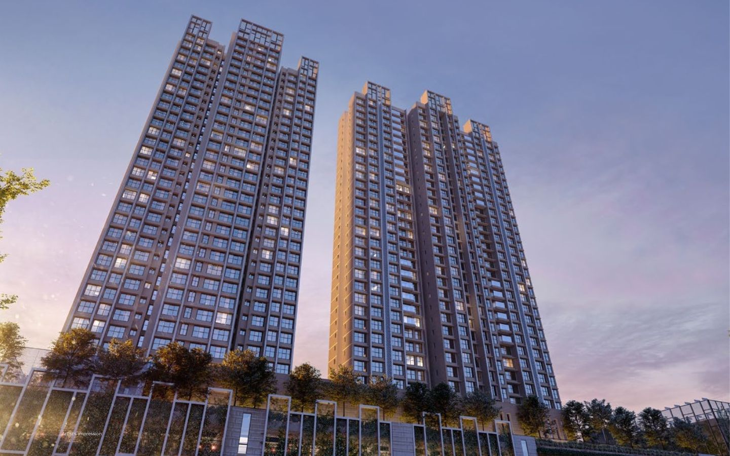 Elevation 2 3BHK Kalpataru Elitus C Tower Mulund West