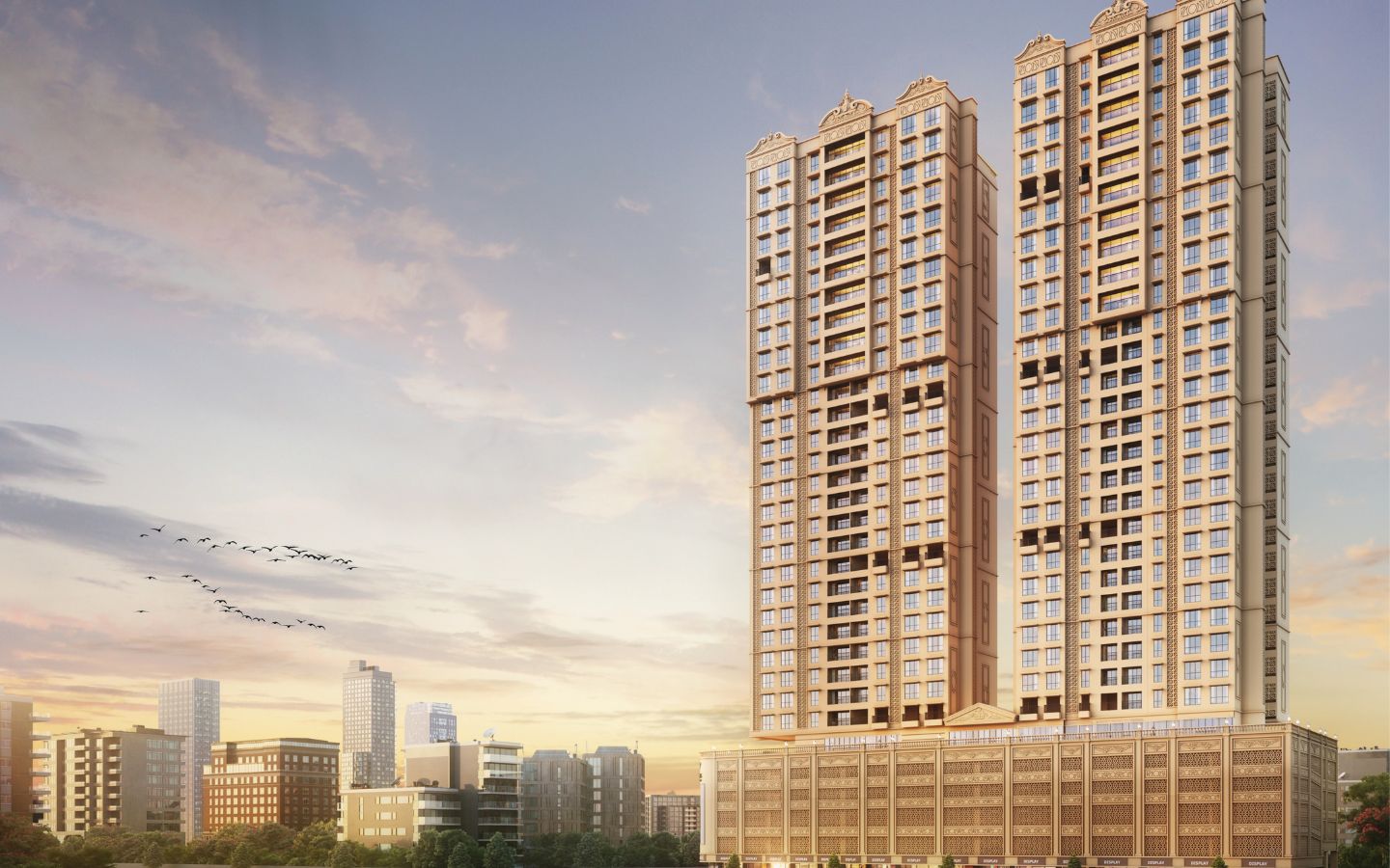 Elevation 3BHK Vikas 11 TowerB Mulund West