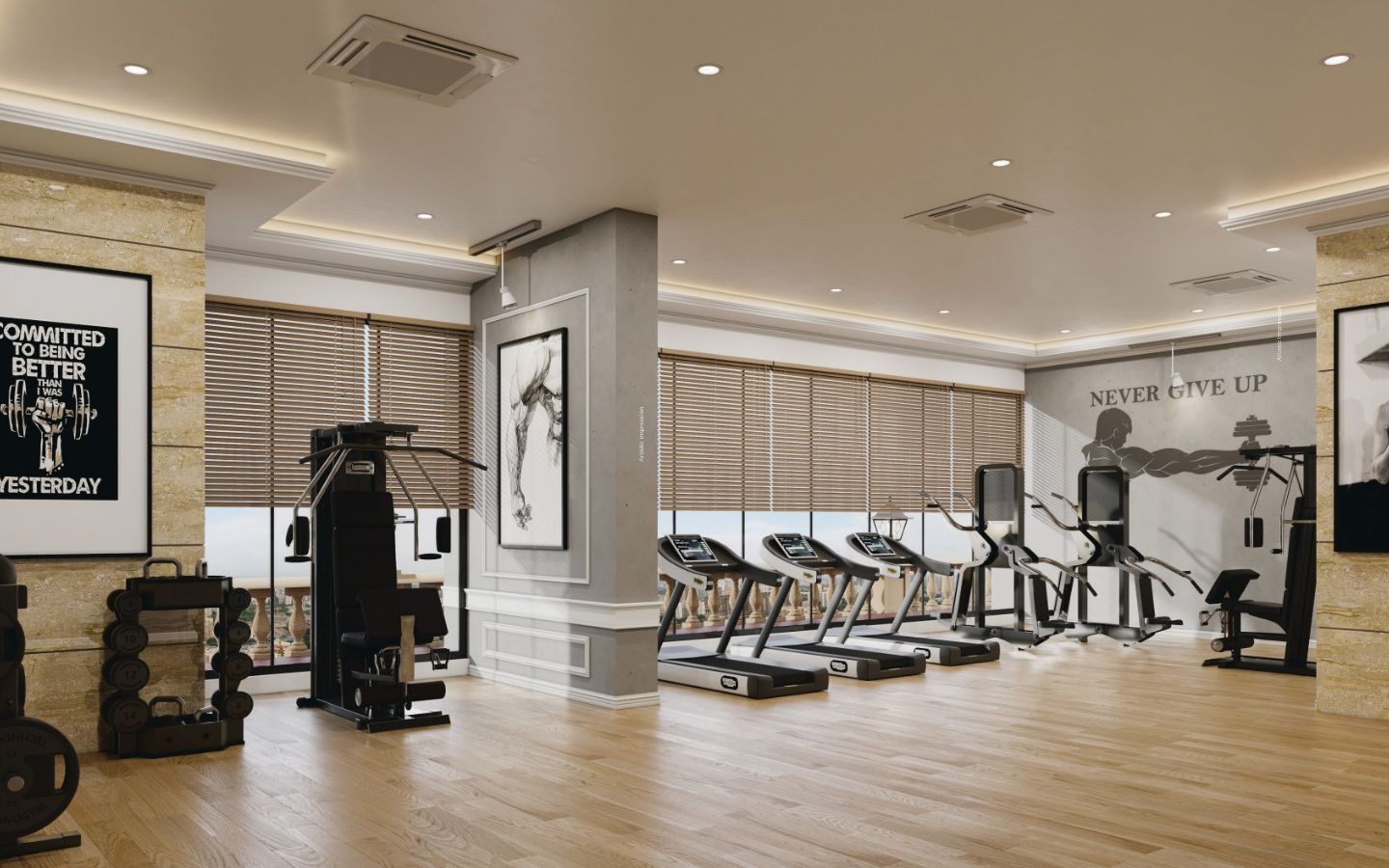 Gym 3BHK Vikas 11 Tower A Mulund West