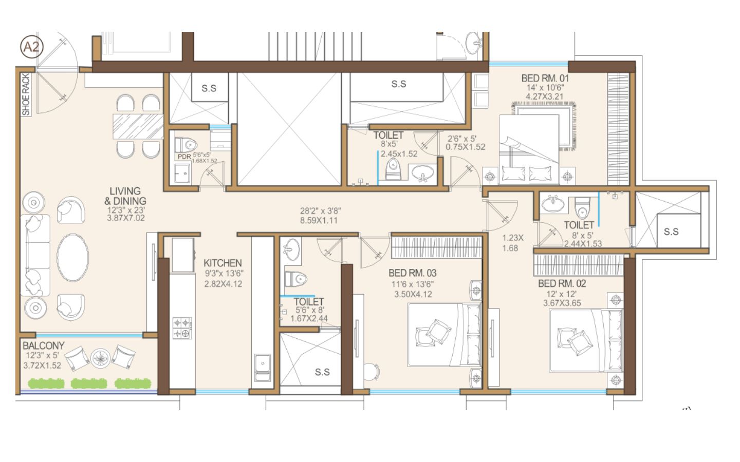 Unit plan Vikas 11 Mulund West Mulund West