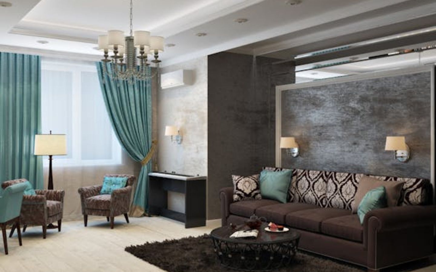 Living Area 2 1BHK Ashar Merac BlissD3 Thane