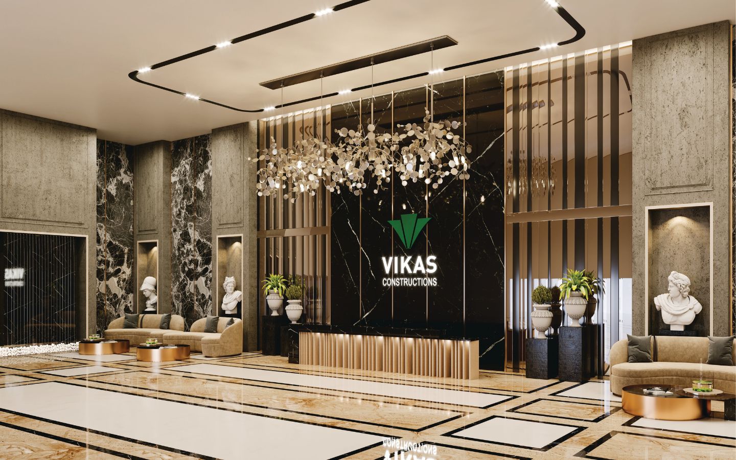 Lobby Area 2 Vikas 11 Tower A Mulund West