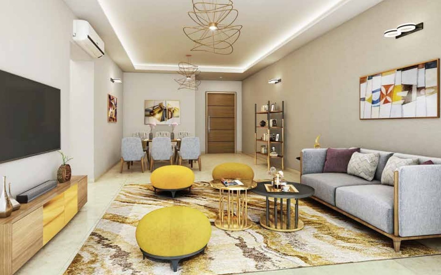 Living area L&T Rejuve 360 Mulund West