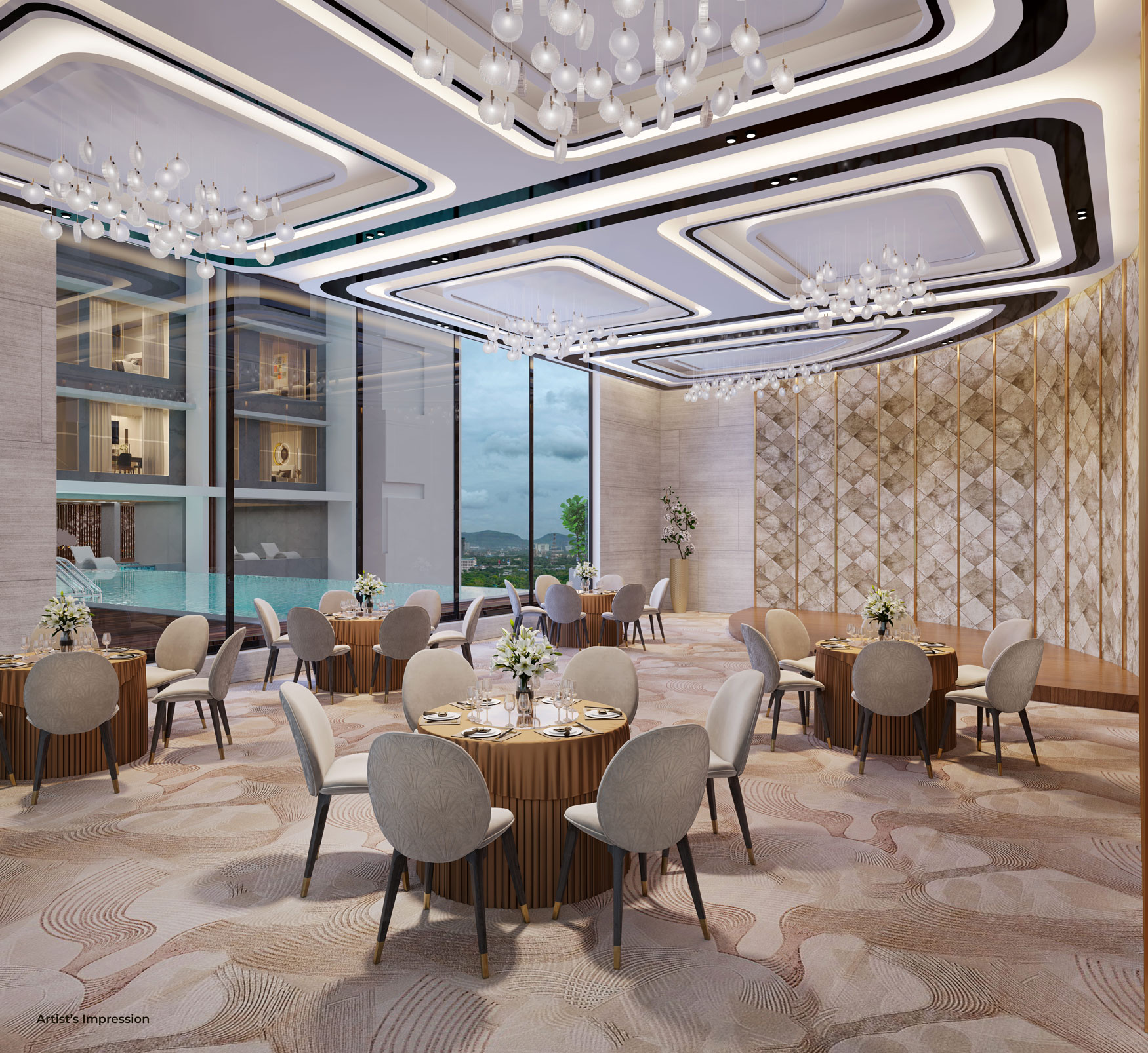 Banquet Hall 4BHK Vikas 11 Tower A Mulund West