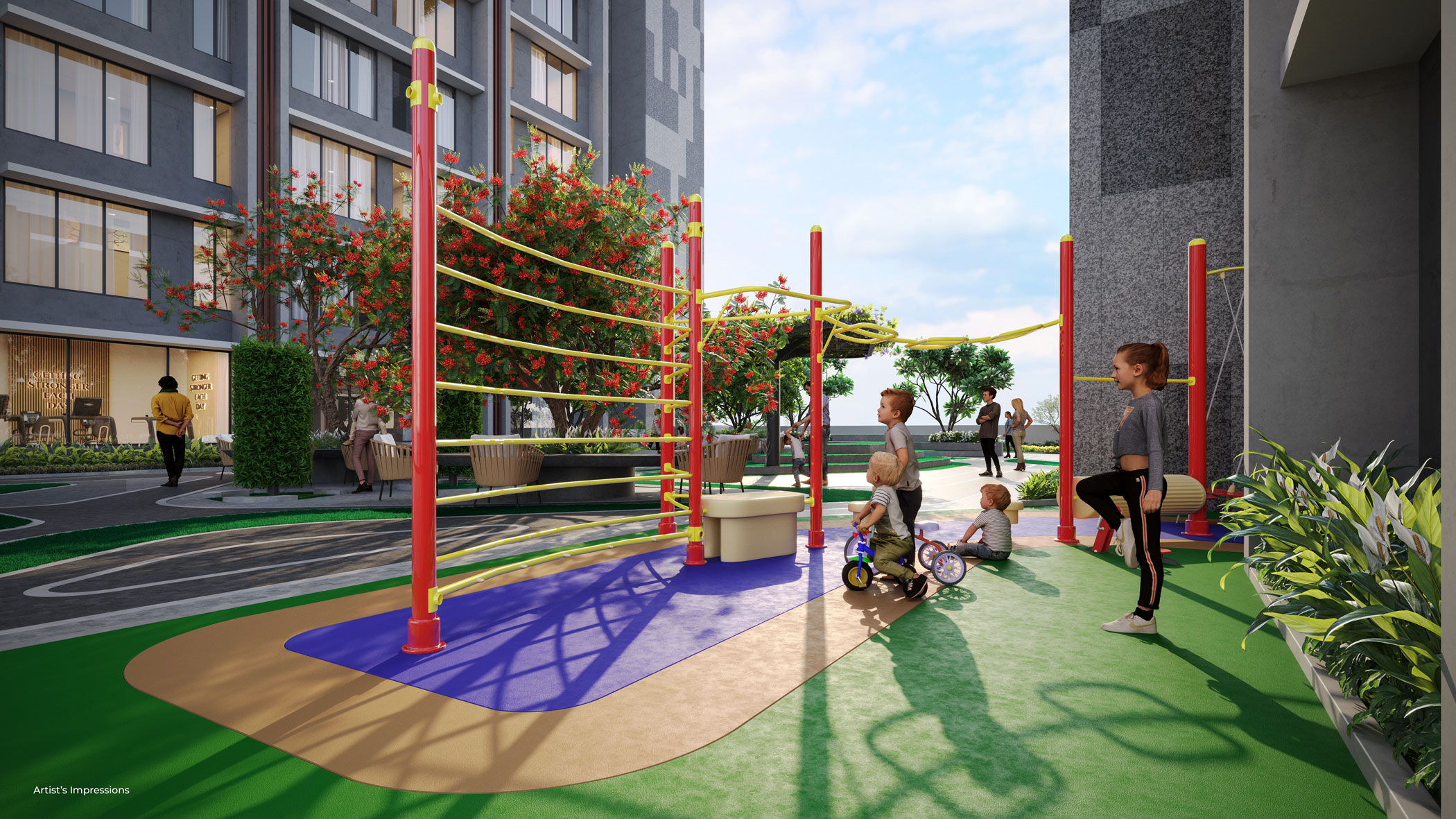 Kids-Play Area 4BHK The Limited Edition Mulund West