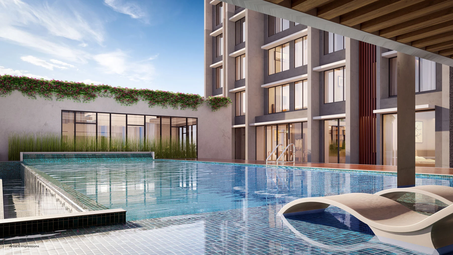 Pool-Area 4BHK The Limited Edition Mulund West