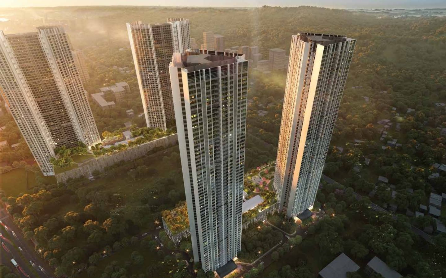 Elevation 3BHK Oberoi Eternia Mulund West