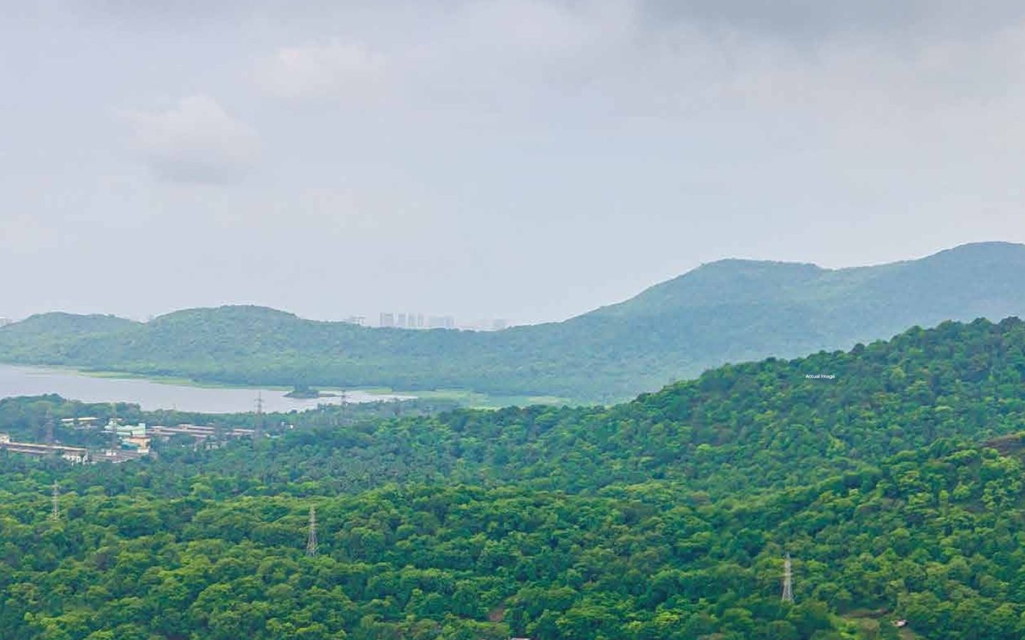 View from Oberoi Eternia-Enigma Mulund West