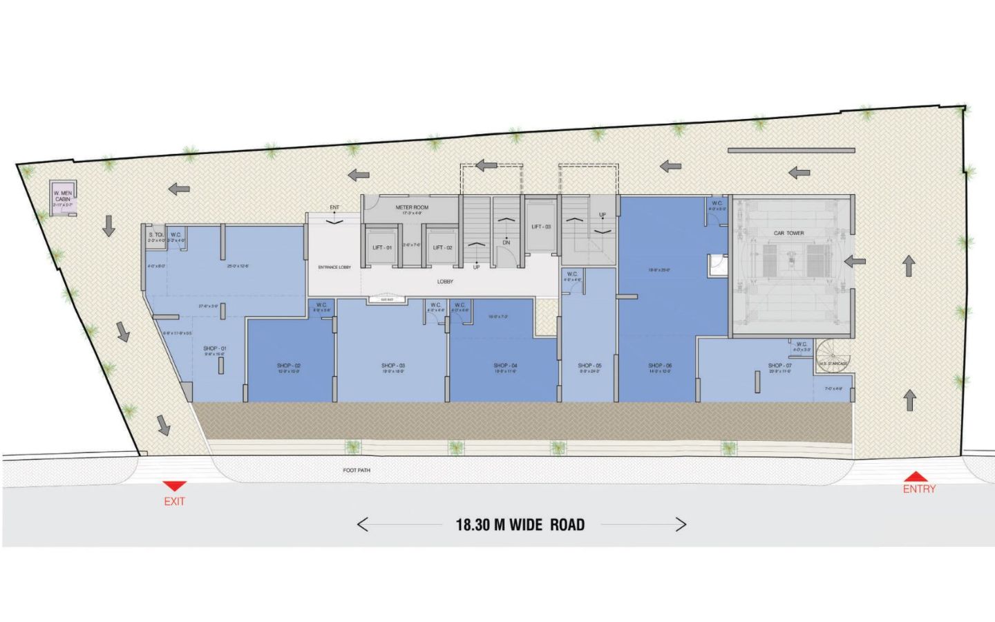 Floor Plan Ruparel Celestia Mulund East