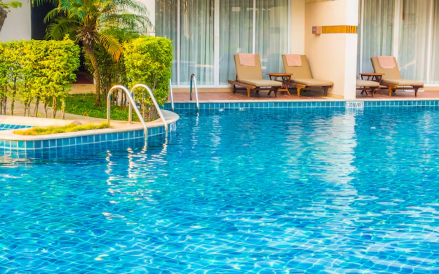 Swimming Pool Area 3BHK Ruparel Celestia Mulund East