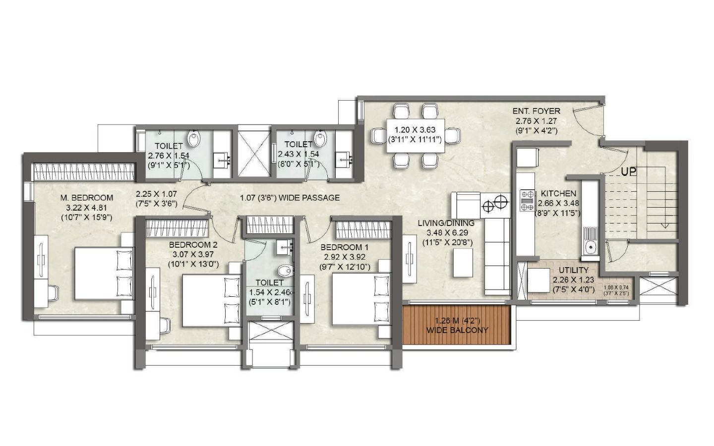 Unit Plan 2 Kalpataru Elitus Mulund West