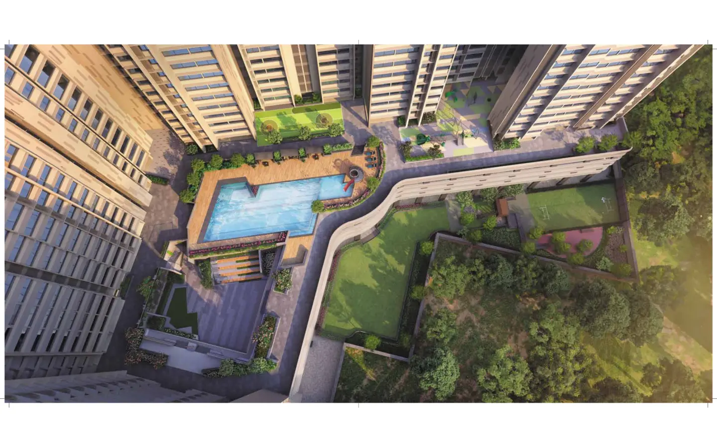 Amenities 3BHK Alder ArkadeNest Mulund West