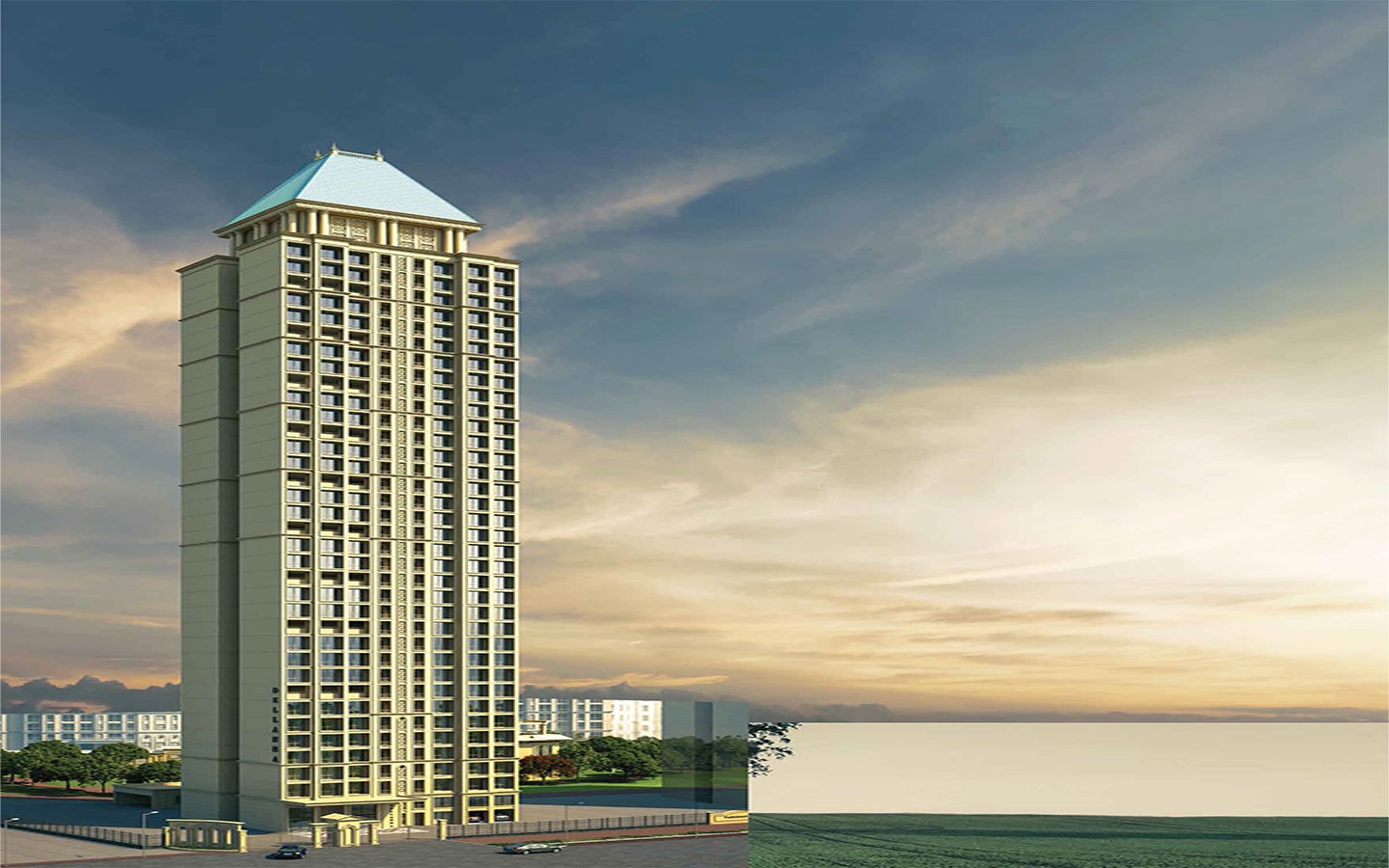 Elevation 2BHK Delanna Hiranandani Estate