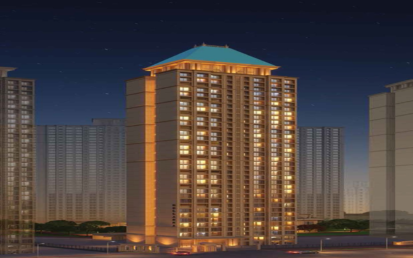 Elevation 2BHK Delanna Hiranandani Estate