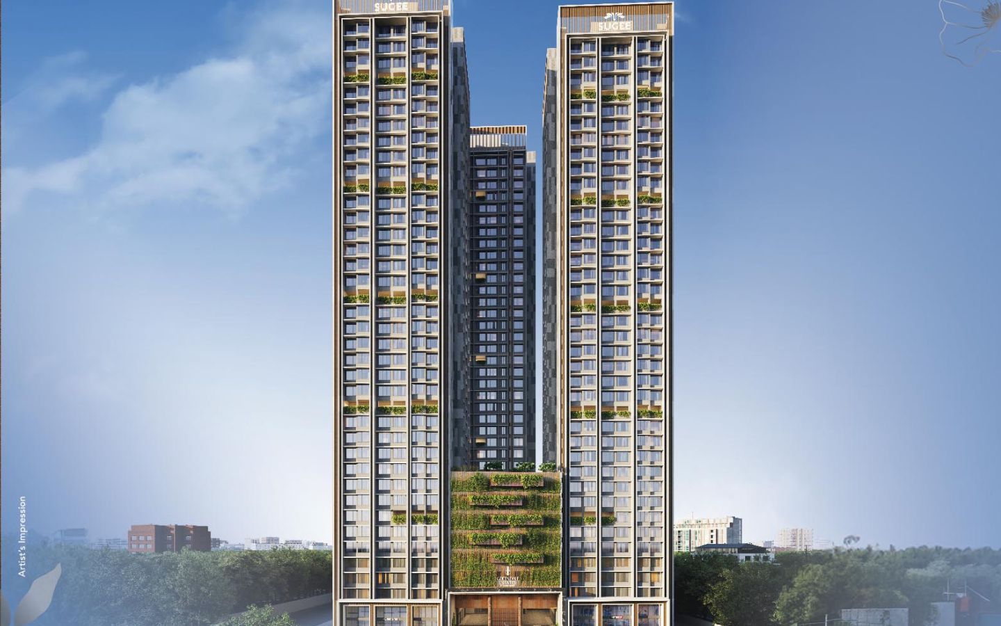 Elevation 2 Sugee Teakwood Mulund West