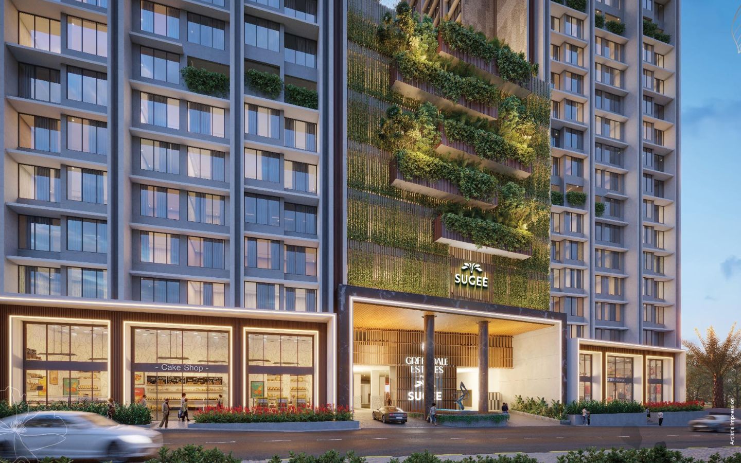 Elevation Sugee Teakwood Mulund West