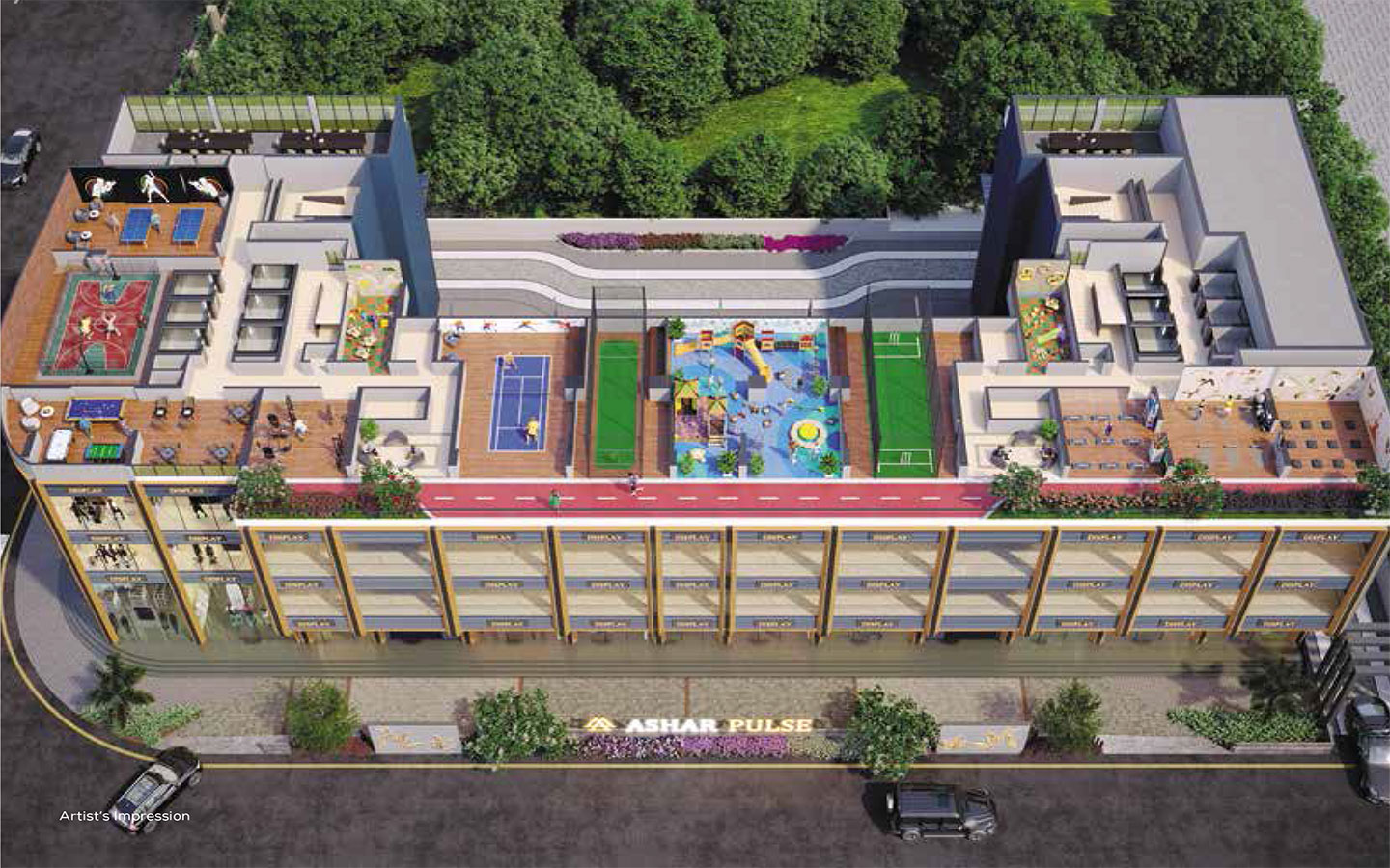 2BHK Terrace Ashar Pulse Thane West