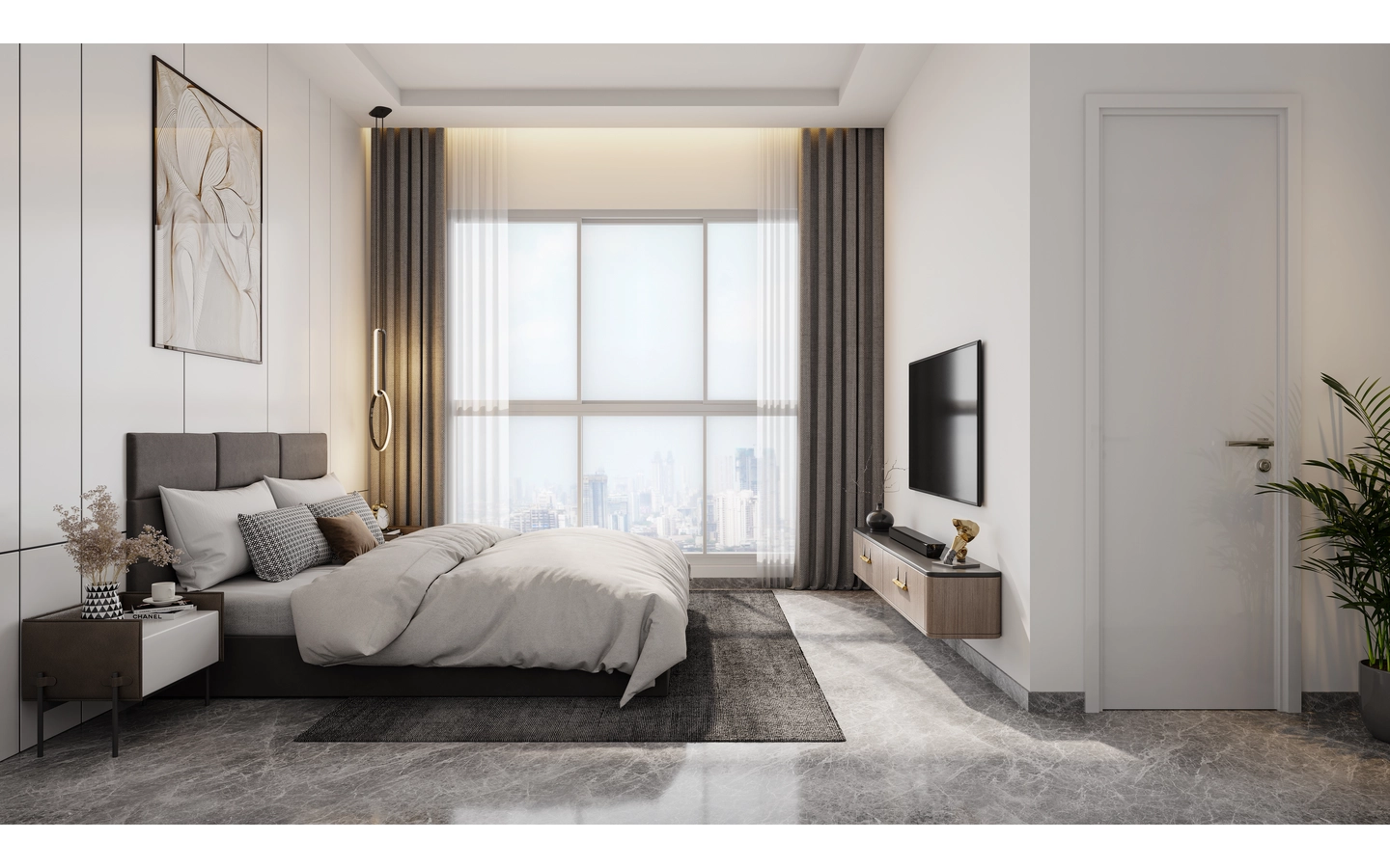 Bedroom Narang Privado TowerB Thane