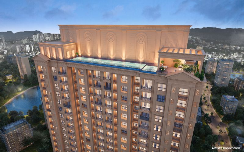 Elevator 3BHK Belicia Thane west