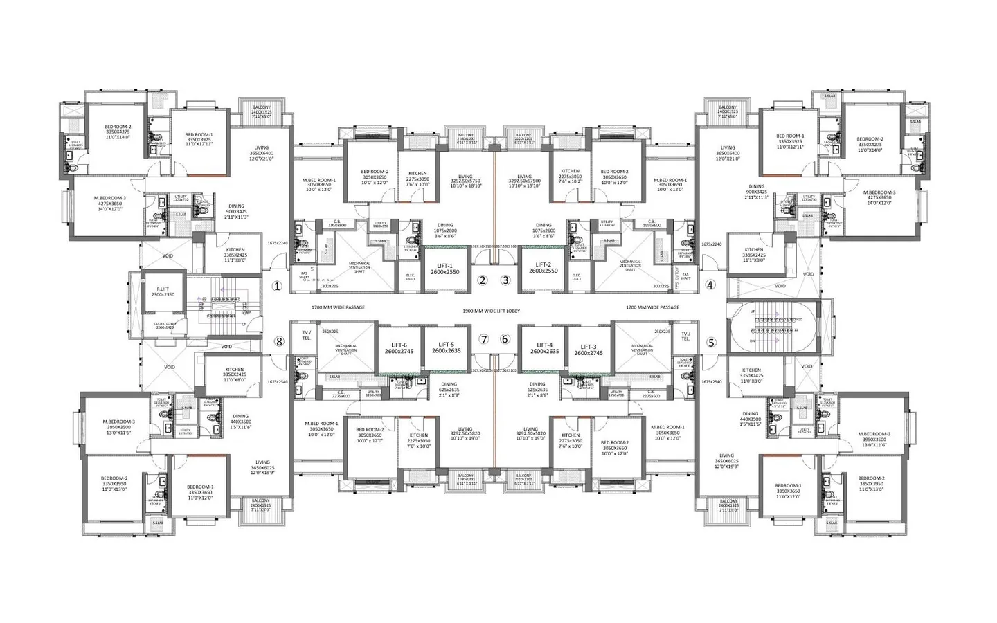 Floor Plan Belicia Thane west