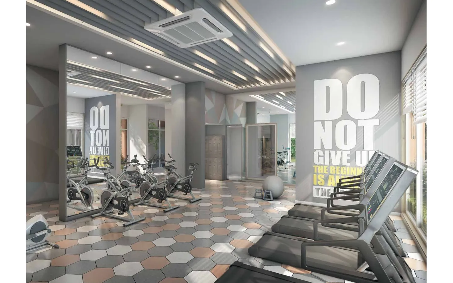 Gym 2BHK Adani The View TowerB Ghatkopar West