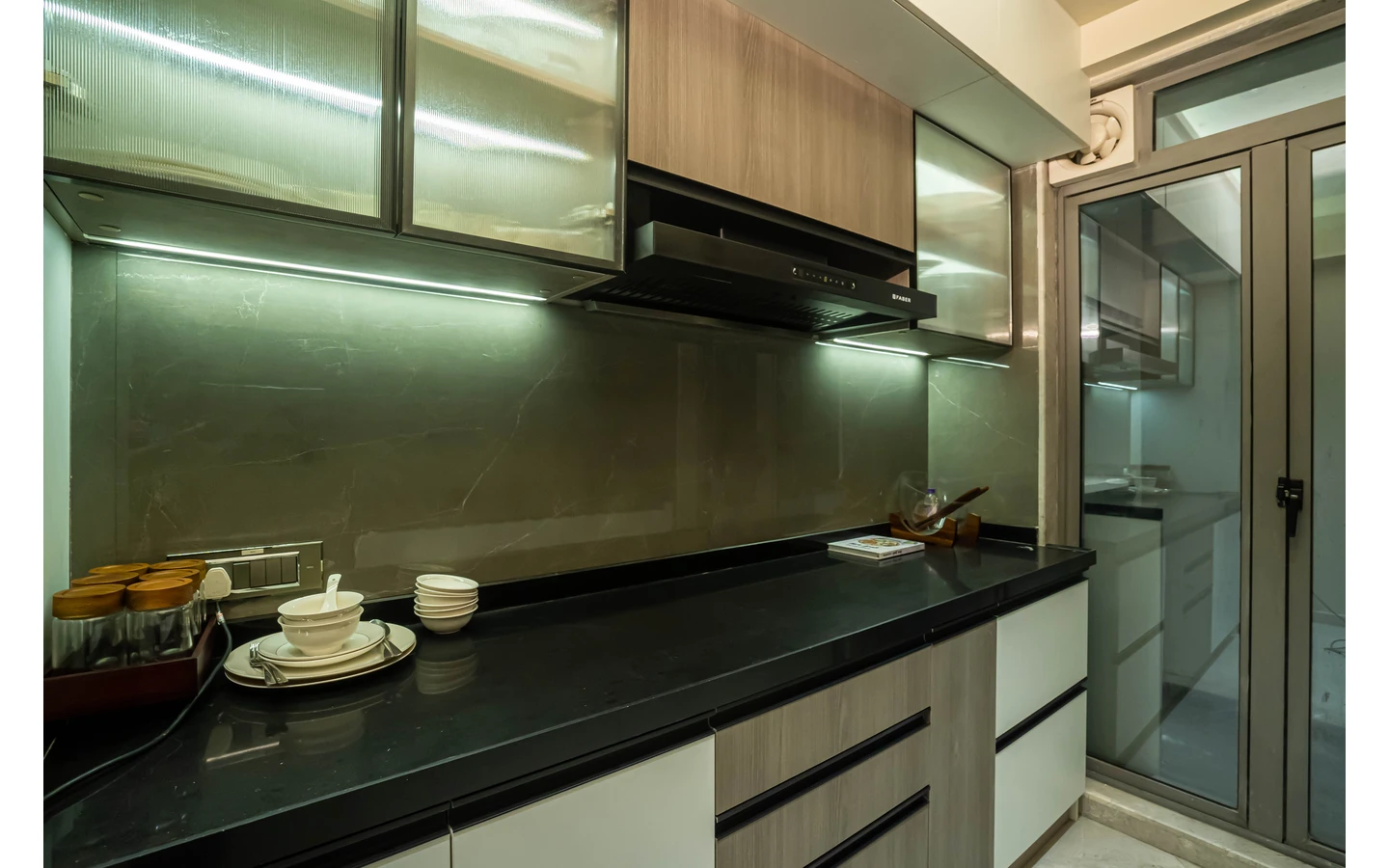 Kitchen 3BHK Adani The Views TowerA Ghatkopar East