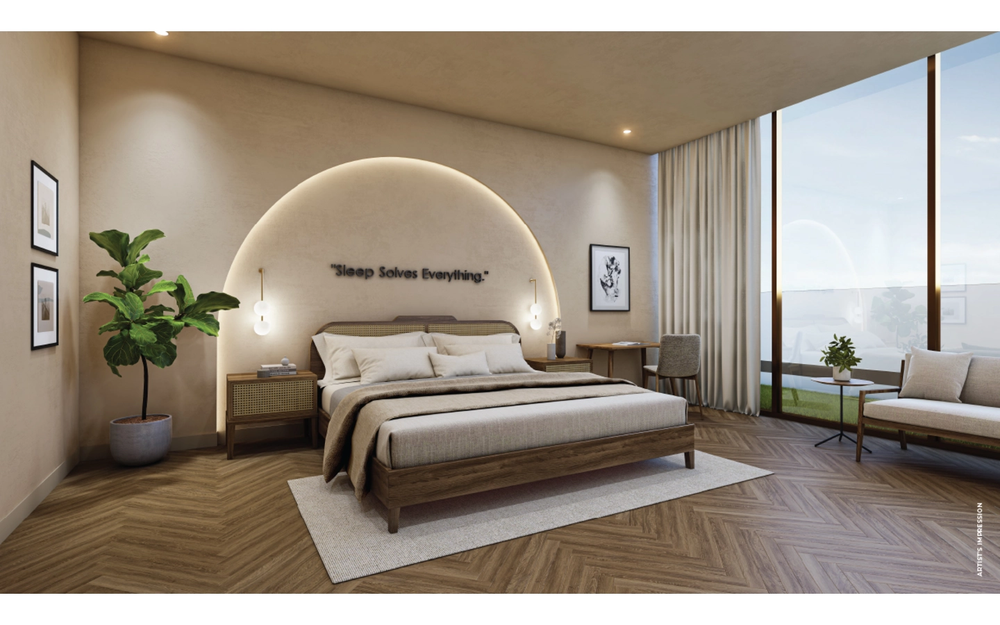 Guest-Rooms 1BHK Skyline Highscape city Chandak