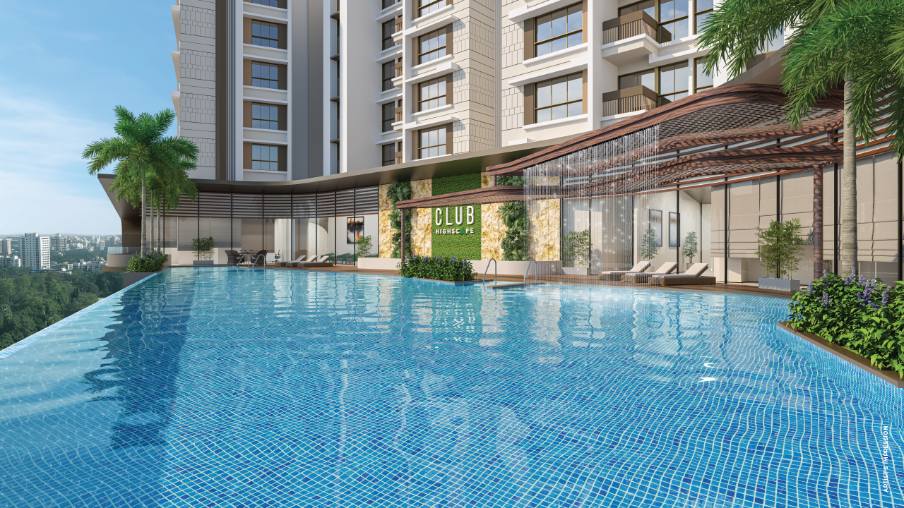 Infinity-Egde-Swimming-Pool 3BHK Skyline Highscape city Chandak Chembur east