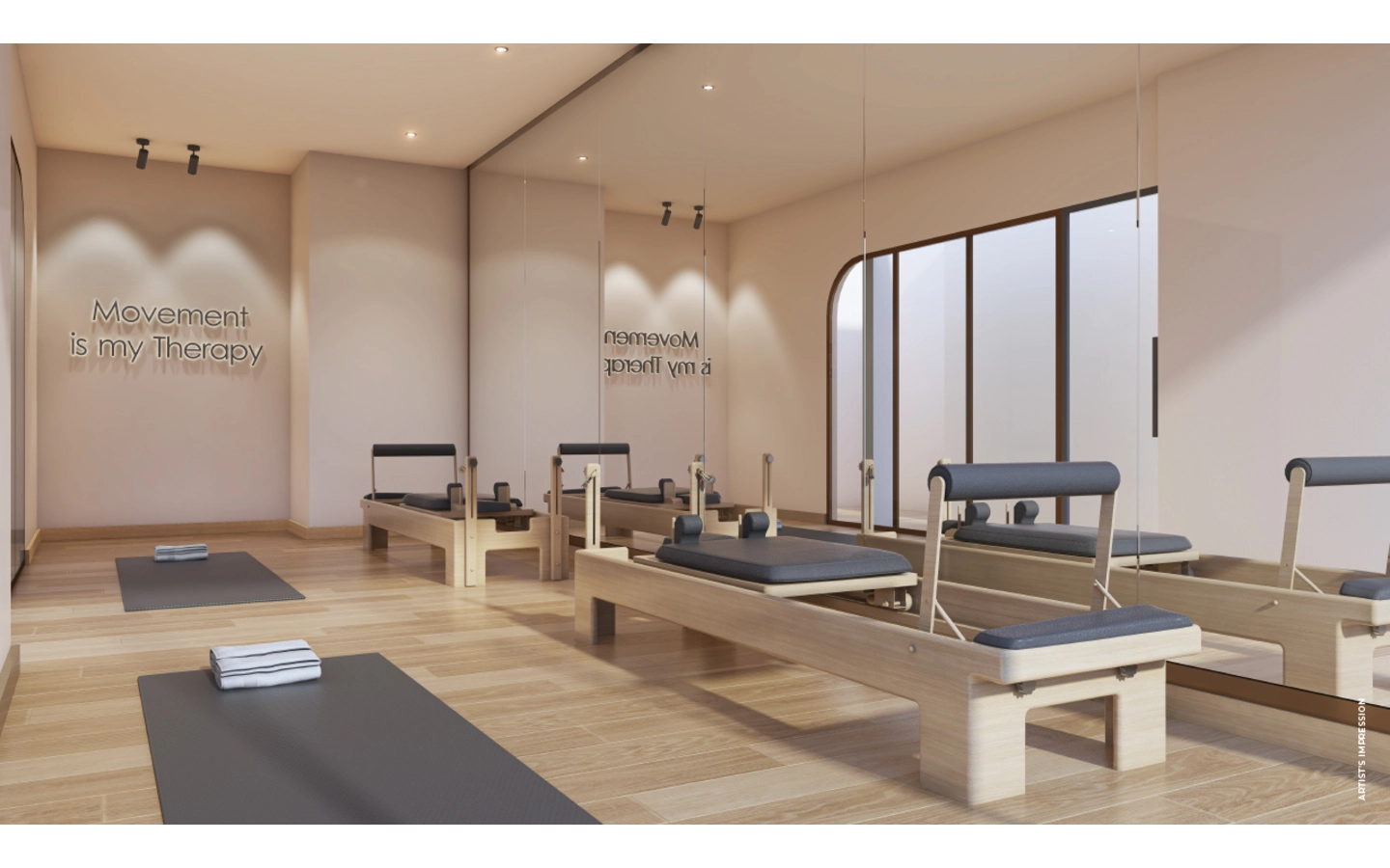 Pilates-Room Skyline Highscape city Chandak